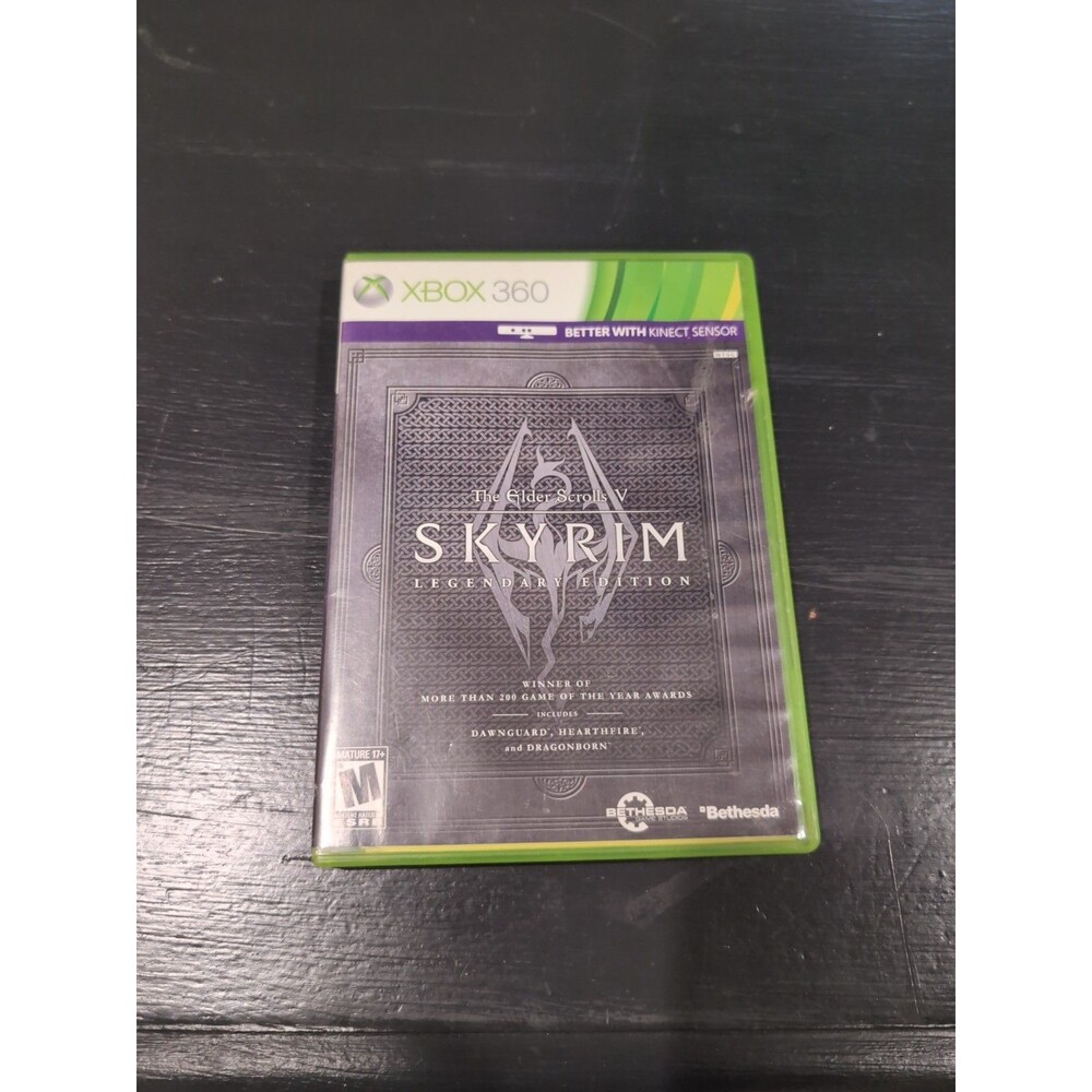 The Elder Scrolls V: Skyrim Legendary Edition (Microsoft Xbox 360) Untested